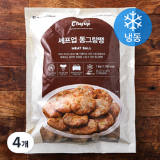 셰프업 파리크라상 동그랑땡 (냉동), 1kg, 4개