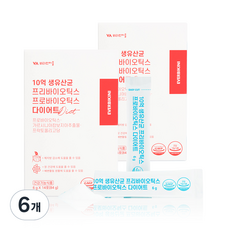 에버비키니 10억 프리바이오틱스 프로바이오틱스 다이어트 유산균 14p, 6개, 84g