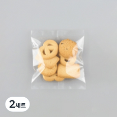 쿠키봉투 투명 12 x 14 cm, 100개입, 2세트