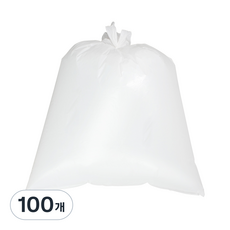 KINGSBONG 平底垃圾袋 透明, 90L, 2捆