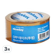 OfficeDEPOT 100690 OPP膠帶, 3個, 單色