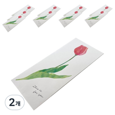 Lili World 日本進口花朵零用錢信封, 白色鬱金香