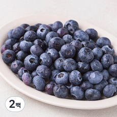새벽경매 새콤달콤 국산 블루베리, 400g, 2팩