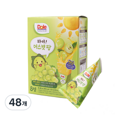 돌 하이 머스캣팝 얼려먹는 주스, 62ml, 48개