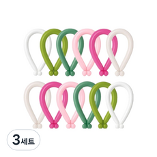 피앤비유니티 요술풍선 50p 세트, 스탠다드 그레이티 혼합6색, 3세트
