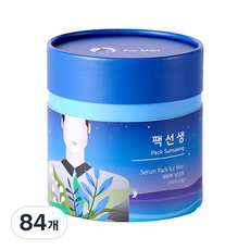 팩선생 남성용 세럼팩, 2.5ml, 84개