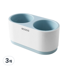 윈프라이스 흡착식 드라이기 다용도 거치대, 스카이블루, 3개