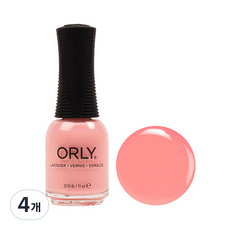 오를리 네일컬러 매니큐어, 20008에프터글로우, 11ml, 4개