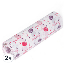 JK 禮物包裝紙, 2個, 馬卡龍