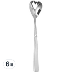 Willive Haemo 韓國製 304不鏽鋼 愛心餐具, 單品, 6個