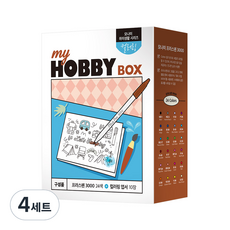 monAmi Plus Pen 3000 24色套組 + 著色明信片, 4套, 混合色