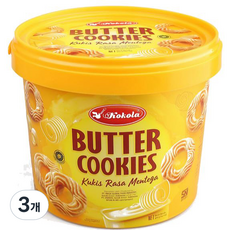 코콜라 버터쿠키 바스켓, 400g, 3개