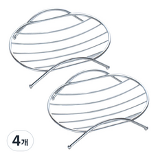 THE ZAKKA 鐵皂架, 銀, 4個