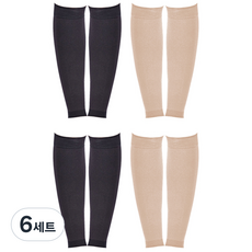 Block Mart 小腿壓力襪 2件組 隨機出貨, 6套