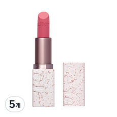 에스쁘아 워시드 핑크 캡슐 컬렉션 립스틱, 3.2g, 5개