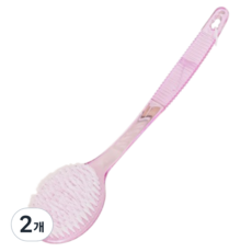 Yeobihome 沐浴巾身體刷, 粉紅色, 1入, 2個