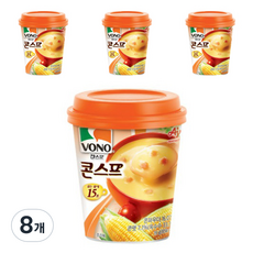 VONO 杯裝玉米濃湯, 8個, 19g
