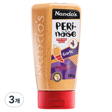 Nando's Nando's 霹靂蒜味美乃滋, 265g, 3個