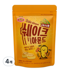 머거본 군옥수수맛 쉐이크 아몬드, 180g, 4개