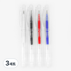 소잉바이핸드 아이롱펜 1mm 4p 세트, 화이트, 레드, 블루, 블랙, 3세트