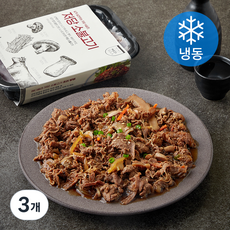 메디쏠라 저당 소불고기 (냉동), 500g, 3개