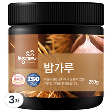 토종마을 밤가루, 250g, 3개
