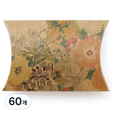 헬로우모리스 크라 플라워 반달상자, 혼합색상, 60개