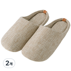 니토리 라미프 거실화, 베이지, 2개