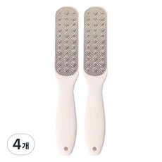 Coresis 溫和足部去角質器 白色, 4個, 1入, 40g