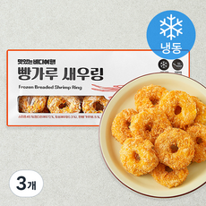 빵가루 새우링 20개입 (냉동), 500g, 3개