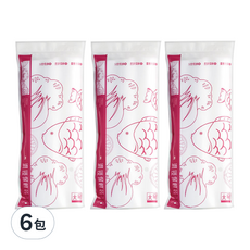 小麥購物 拉鍊保鮮袋 G246 10個/包 食品級保鮮 冰箱收納好幫手, 6包, L(32 x 26.5 x 5cm)