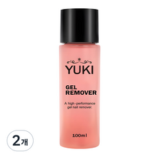 YUKI 凝膠卸甲液, 單一顏色, 2個