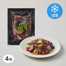 프레시지 Choi's choice 부채살 시즈닝 찹스테이크 (냉동), 180g, 4개