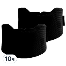 Misoroun 頸部支撐器 姿勢矯正護具 基本款 黑色, 10個