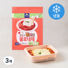 면사랑 치즈가득 통모짜 볼로네제 (냉동), 365g, 3개