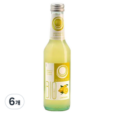 檸檬氣泡水, 6個, 275毫升