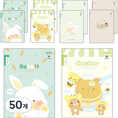 펜피아 800 초등제본 그림 일기장, A, B, C, D(랜덤발송), 50개