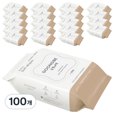 궁중비책 도톰한 베이비 소프트 저자극 물티슈, 75g, 20매, 100개