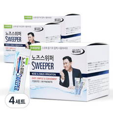 노즈스위퍼 메디코어 코세척 분말 300p, 4세트