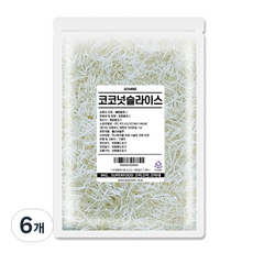 美食椰子長片, 700g, 6個