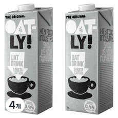 OATLY 咖啡師燕麥奶, 1L, 4瓶