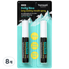 탐사 데일리뉴 롱래스팅 구강 스프레이 아이스민트, 7ml, 8개