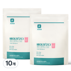 godsungby 小蘇打多功能清潔劑 補充包, 1kg, 10個