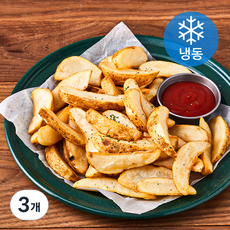 맥케인 웨지 감자튀김 (냉동), 2kg, 3개