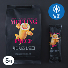 멜팅피스 체다치즈 핫도그 (냉동), 60g, 6개입, 5개