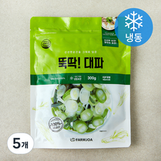 뚝딱! 대파 (냉동), 5개, 300g