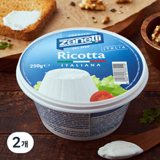 자네티 리코타 치즈, 250g, 1개입, 2개