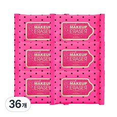 컬러딥 미셀라 워터 메이크업 이레이져 여행용 클렌징티슈, 10매입, 36개