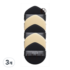 ELLE PARIS 국내산 벨벳 쿠션퍼프 5p, 3개, 무향