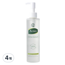 아크네스 4HA 딥 클렌징 오일, 190ml, 4개